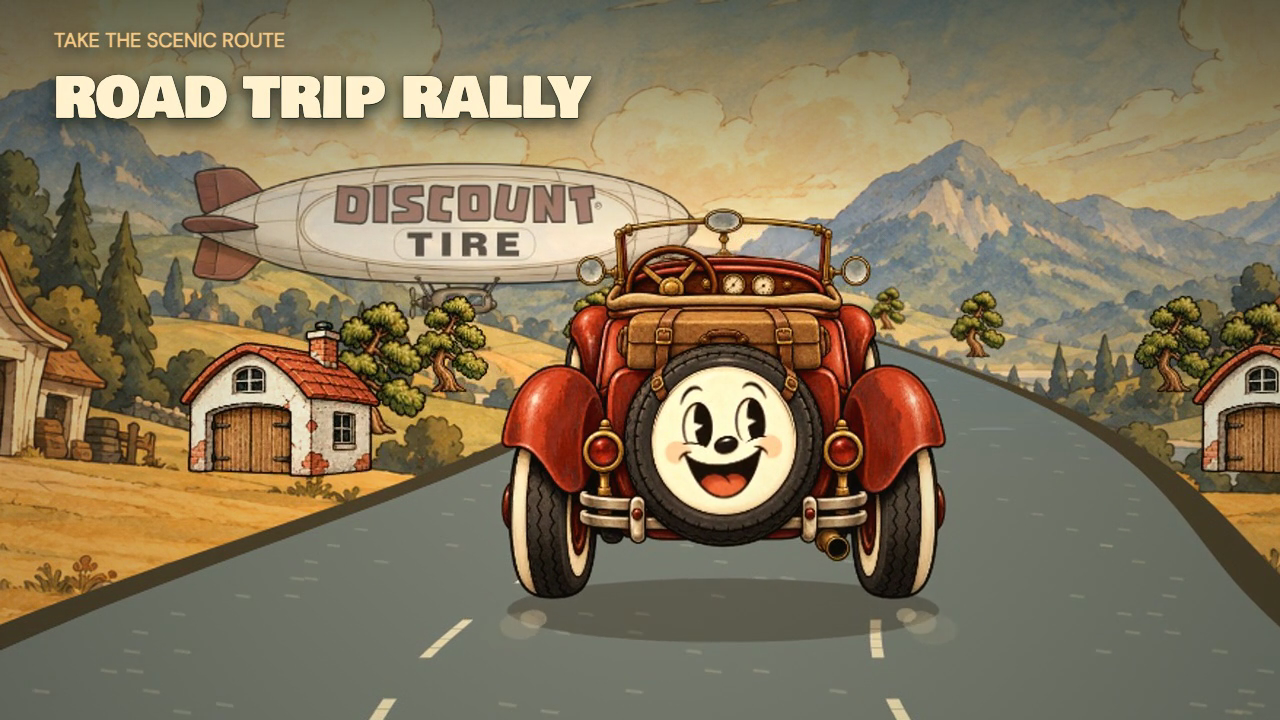 Road Trip Rally playable cartoon game