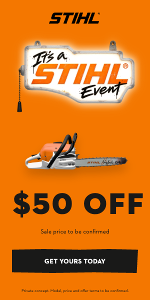 STIHL event display creative